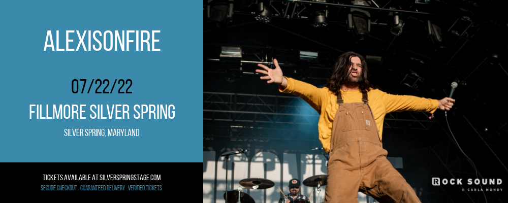 Alexisonfire at Fillmore Silver Spring tickets Alexisonfire at Fillmore Silver Spring