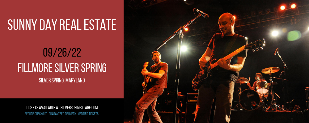 Sunny Day Real Estate at Fillmore Silver Spring tickets Sunny Day Real Estate at Fillmore Silver Spring