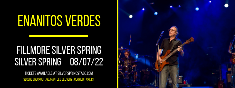 Enanitos Verdes at Fillmore Silver Spring tickets Enanitos Verdes at Fillmore Silver Spring