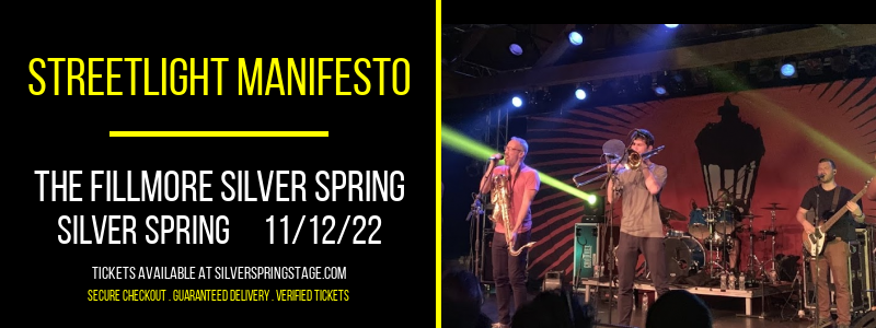 Streetlight Manifesto at Fillmore Silver Spring