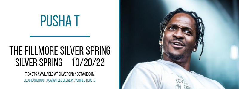 Pusha T at Fillmore Silver Spring tickets Pusha T at Fillmore Silver Spring