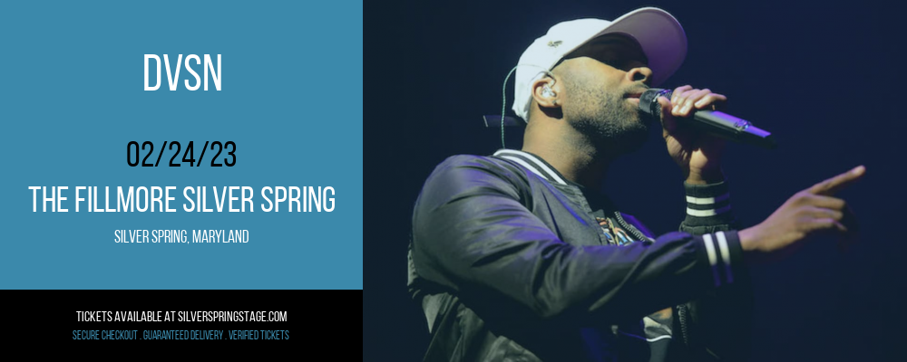 DVSN at Fillmore Silver Spring tickets DVSN at Fillmore Silver Spring