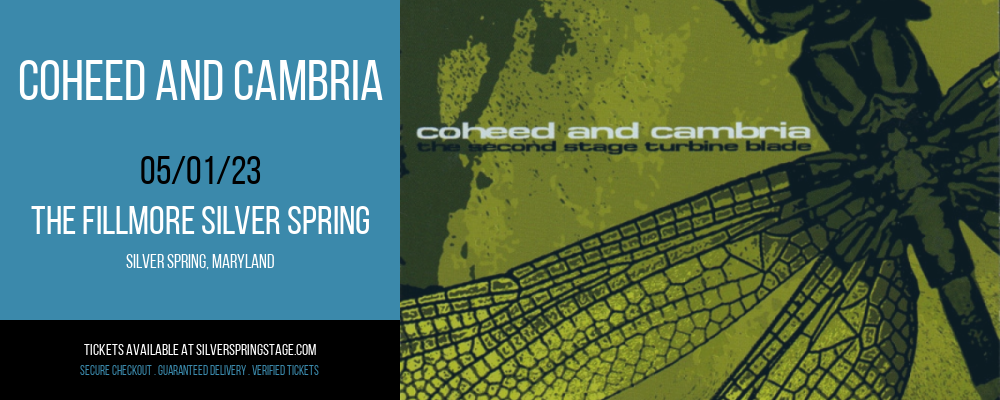 Coheed and Cambria at Fillmore Silver Spring