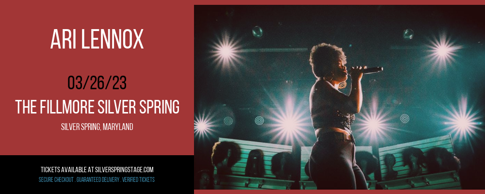 Ari Lennox at Fillmore Silver Spring