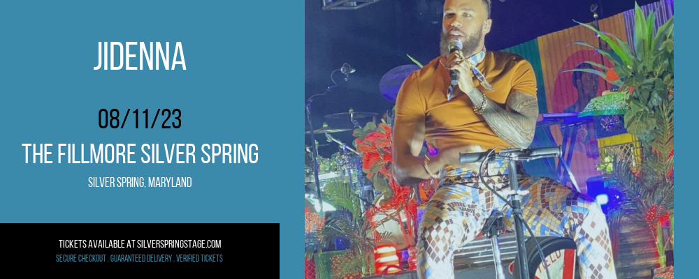 Jidenna [CANCELLED] at Fillmore Silver Spring