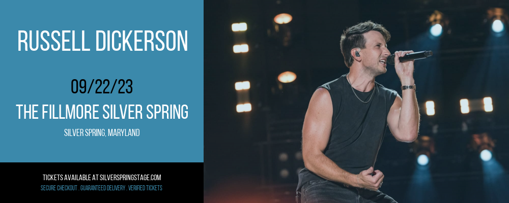 Russell Dickerson at Fillmore Silver Spring