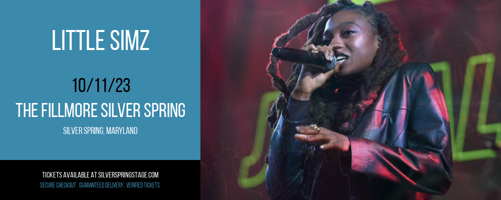 Little Simz at The Fillmore Silver Spring