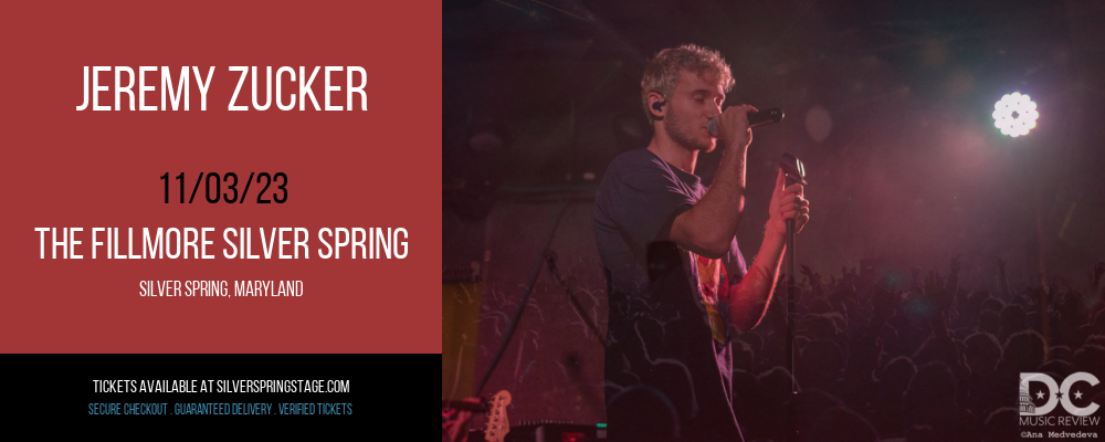 Jeremy Zucker at The Fillmore Silver Spring