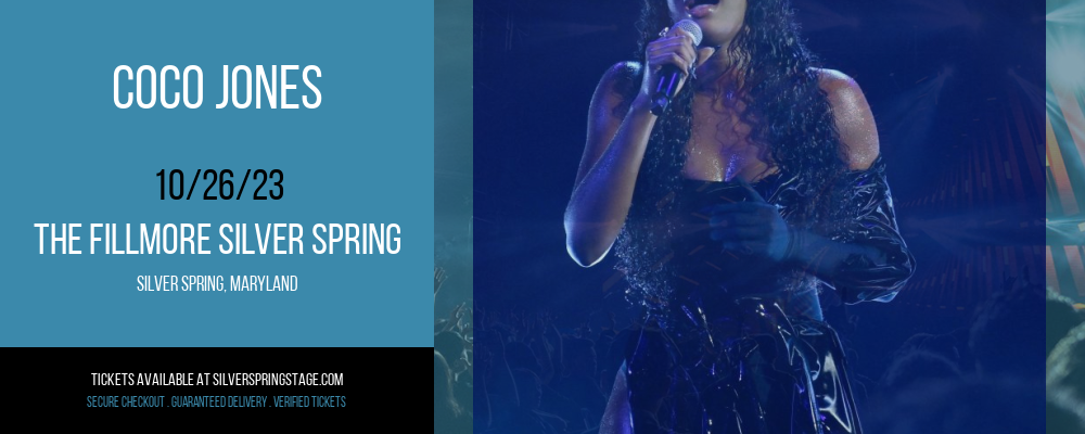 Coco Jones at The Fillmore Silver Spring