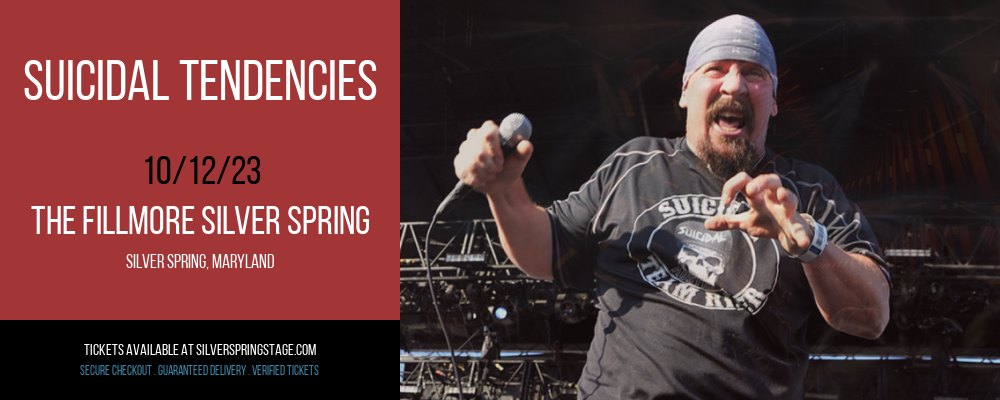 Suicidal Tendencies at The Fillmore Silver Spring