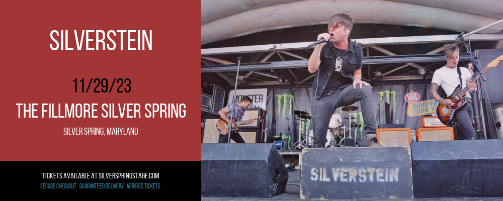 Silverstein at The Fillmore Silver Spring