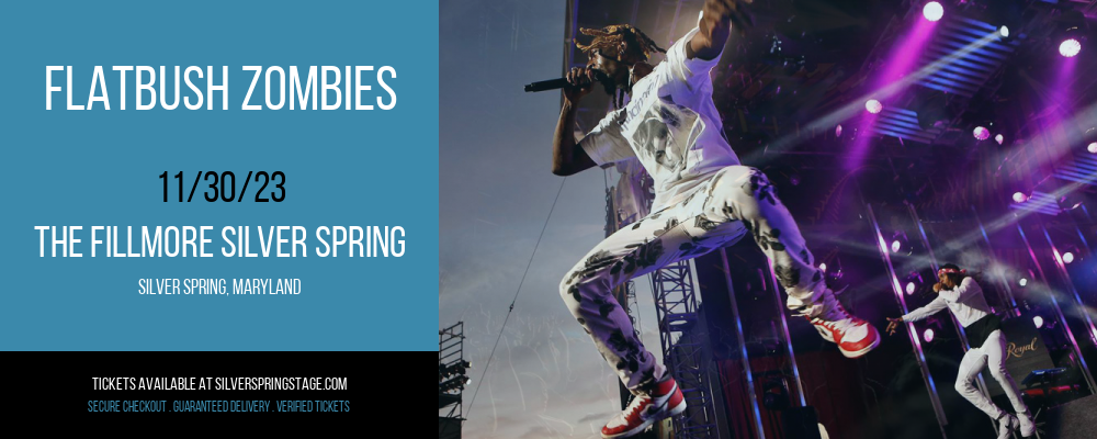 Flatbush Zombies at The Fillmore Silver Spring