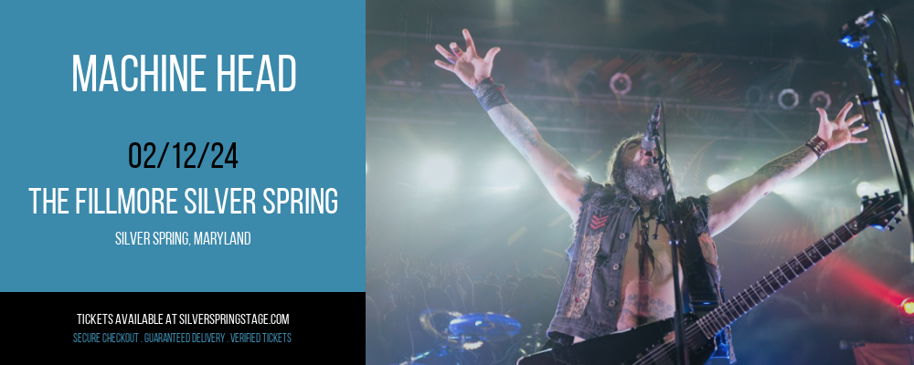 Machine Head at The Fillmore Silver Spring