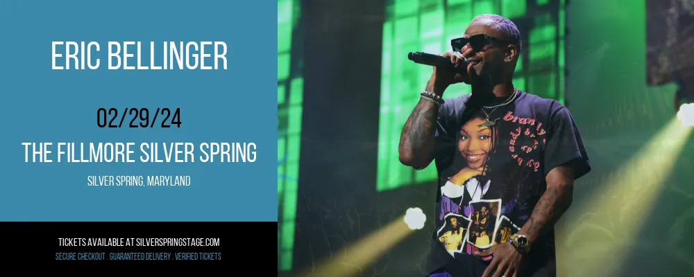 Eric Bellinger at The Fillmore Silver Spring