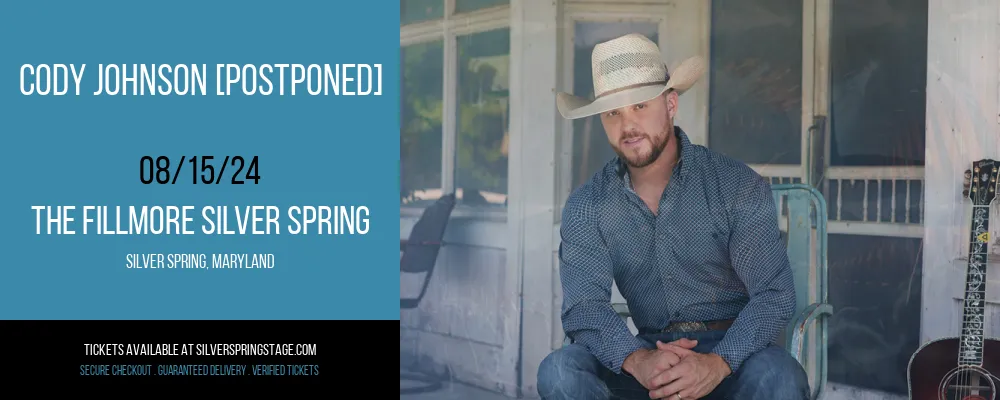 Cody Johnson [POSTPONED] at 