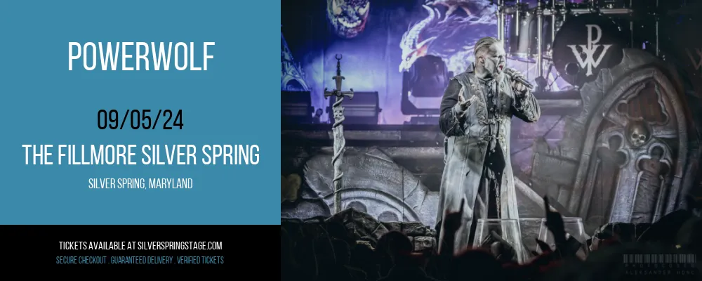 Powerwolf at The Fillmore Silver Spring