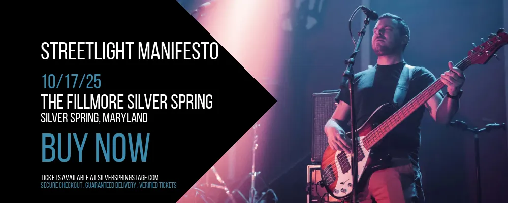 Streetlight Manifesto at The Fillmore Silver Spring