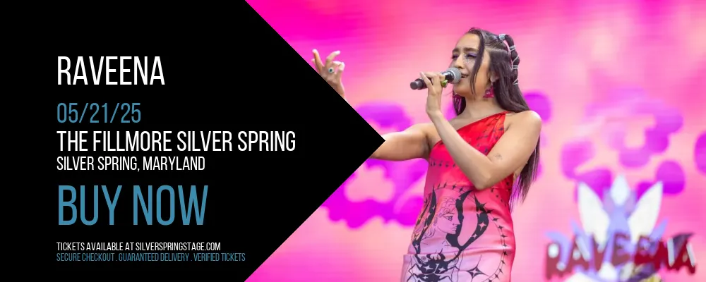 Raveena at The Fillmore Silver Spring