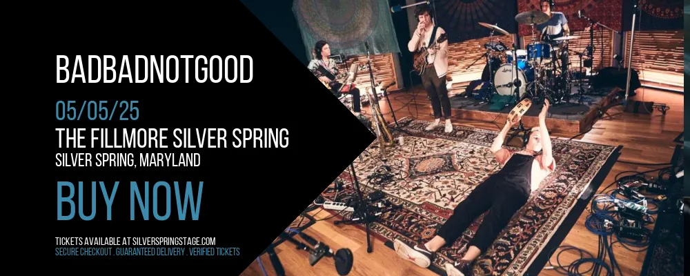BadBadNotGood at The Fillmore Silver Spring