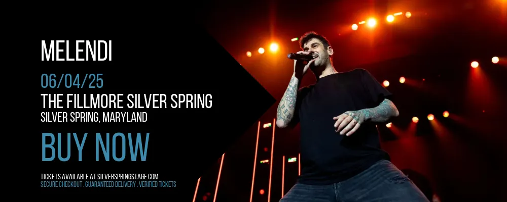 Melendi at The Fillmore Silver Spring