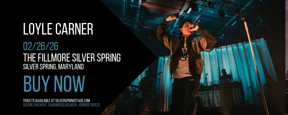 Loyle Carner at The Fillmore Silver Spring