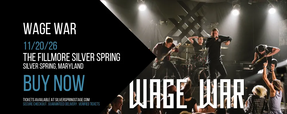 Wage War at The Fillmore Silver Spring