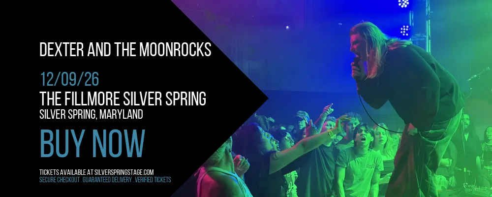Dexter and The Moonrocks at The Fillmore Silver Spring